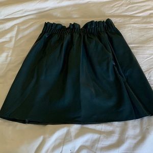 Zara faux leather skirt